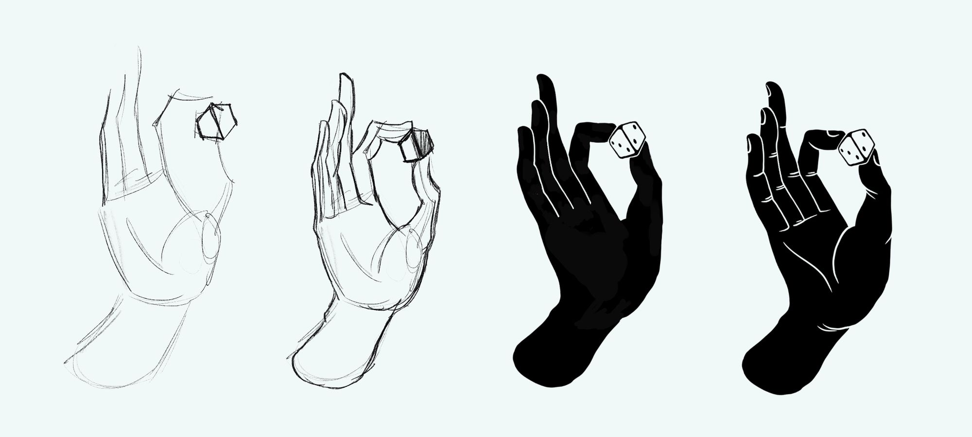 How to draw hands part 1 – Construction | RapidFireArt