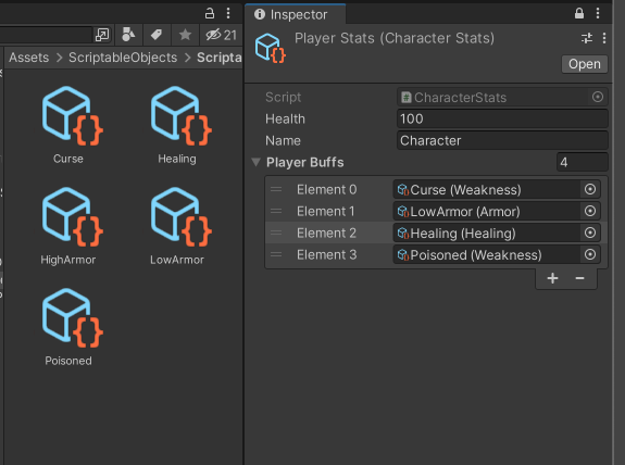 create scriptable object unity