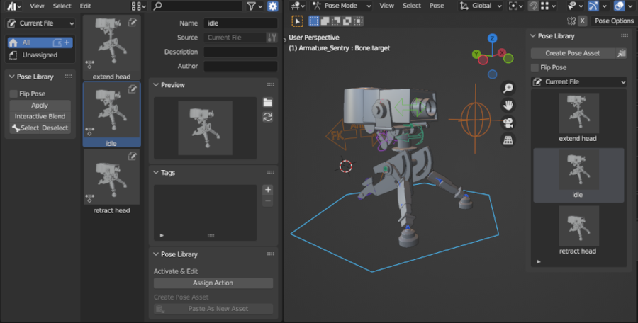 animation - Keyframes/poses are not being interpolated armature/mesh -  Blender Stack Exchange