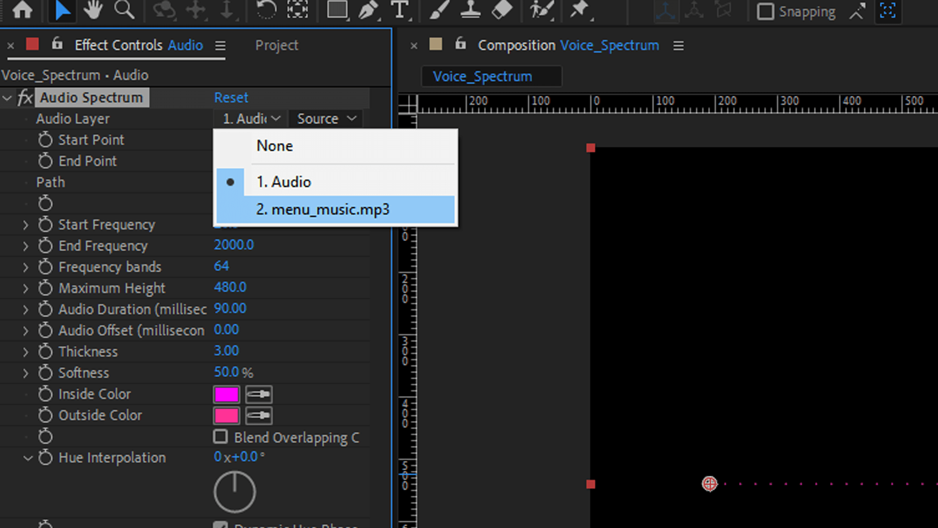 Creating Audio Spectrum in After Effects Yarsa DevBlog