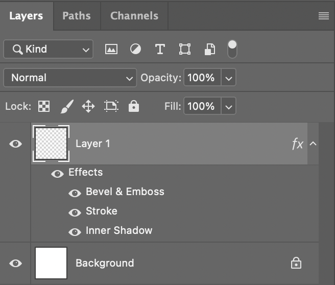 Making Buttons Using Layer Styles in Photoshop
